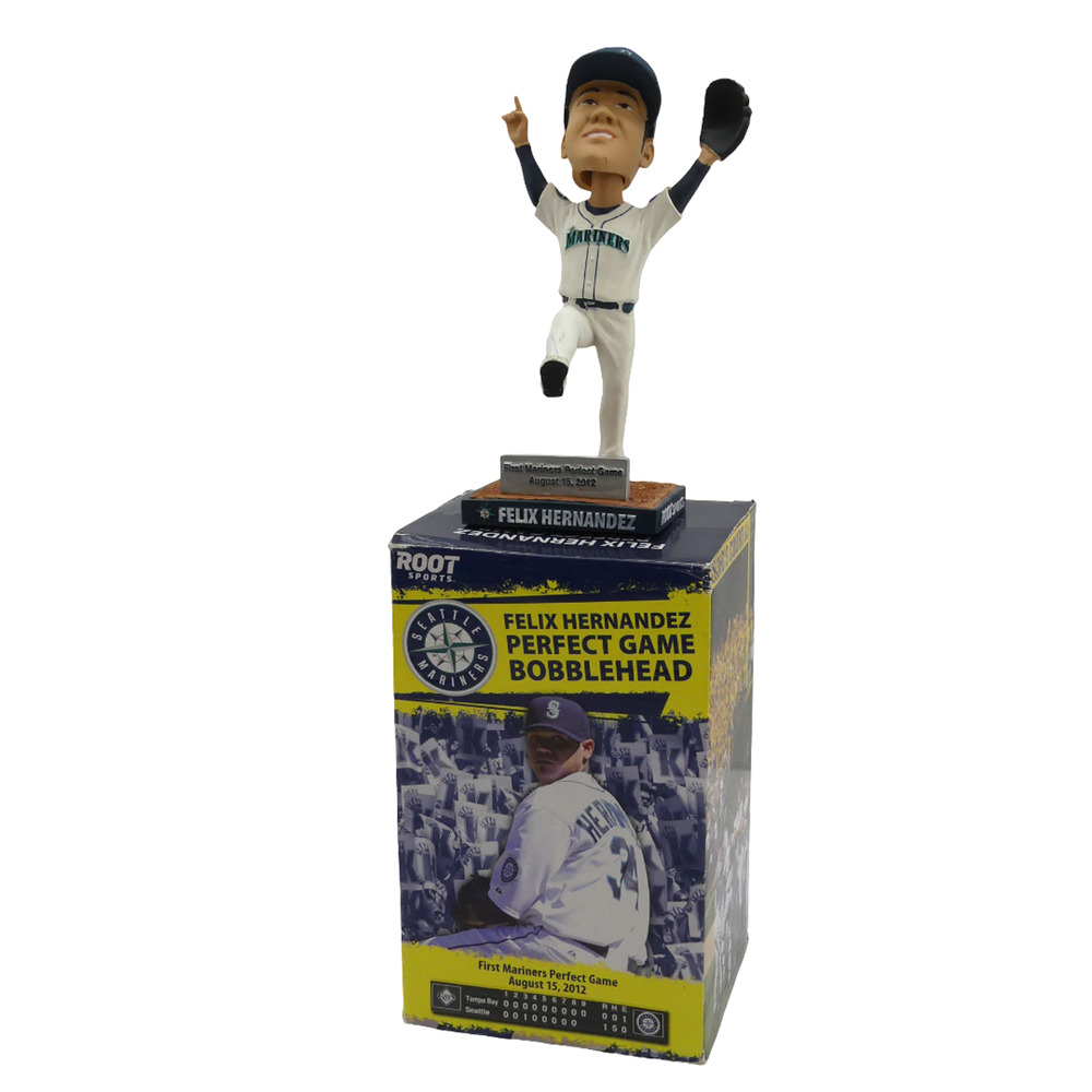 2013 Felix Hernandez Perfect Game Bobblehead Seattle Mariners Stadium Giveaway